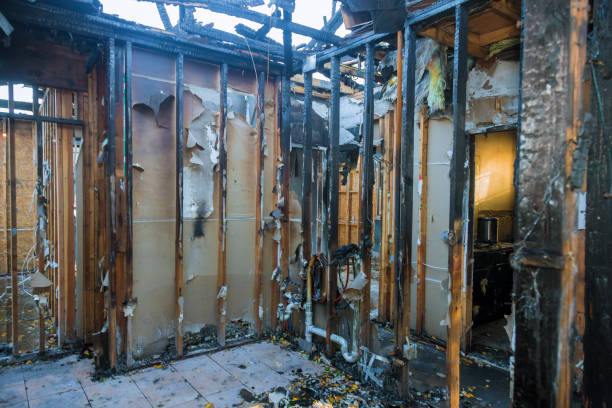 Professional Fire Board Up technician working in Nottingham, PA